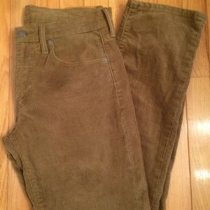 LEVIS 511 CORDUROY PANTS 30 waist 32 inseam